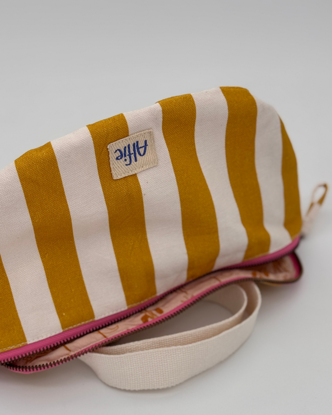 Fanny pack - Duo Mum & Daughter - Stripes of Yellow
