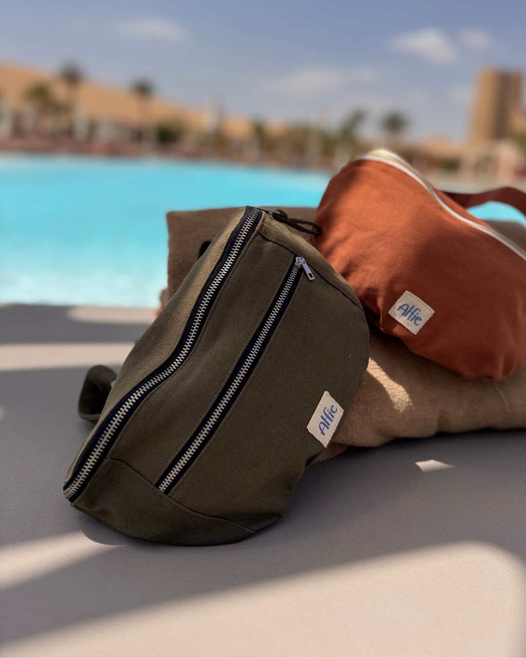 Fanny pack - Adult size - Kaki of DIFC UAE