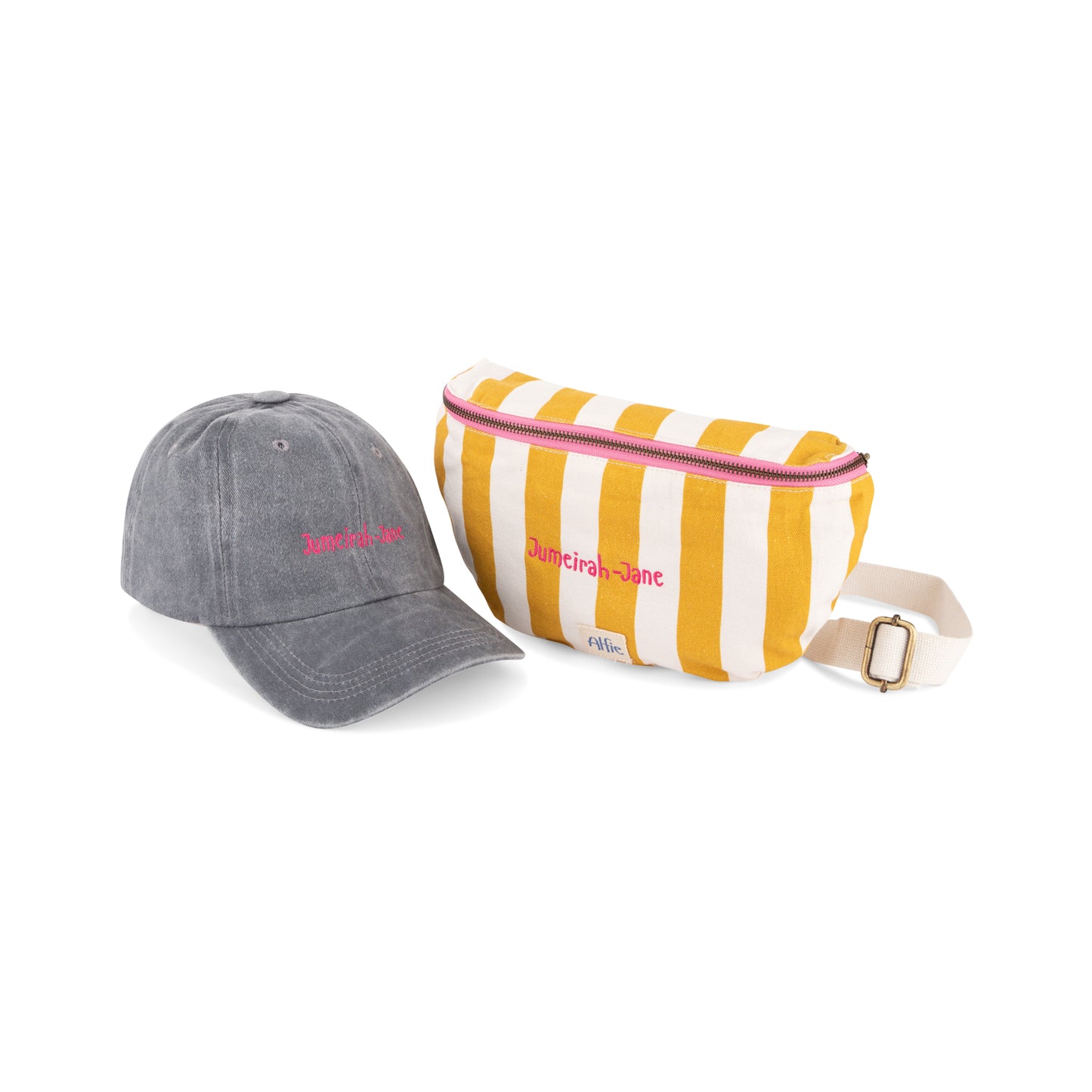 Fanny pack - Adult Teens Size - Stripes of yellow