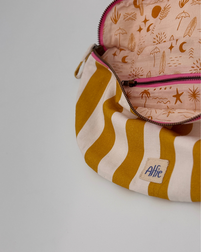 Fanny pack - Adult Teens Size - Stripes of yellow